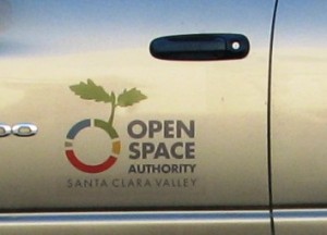 New color logo on Open Space silver truck door
