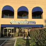 Mancini's Sleepworld channel letter building sign on retail storefront in San Jose, CA