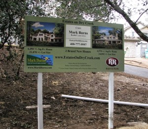 Real Estate Site Sign