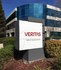 Custom Monument with Dimensional Logo - Veritas