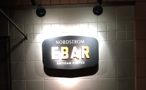 Custom Logo Sign - Nordstrom Coffee Bar