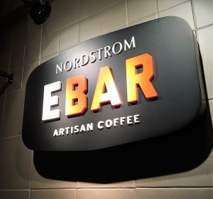 Custom Logo Sign - Nordstrom Coffee Bar