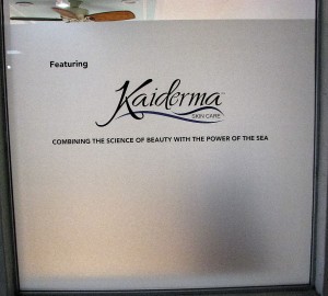 Logo Overlay on Privacy Film - Kaiderma Skin Care