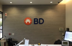 Lobby Sign - BD Biosciences