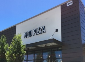 LED Channel Letters - MOD Pizza