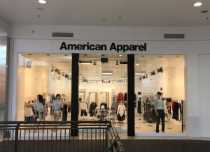Mall Store Sign - American Apparel