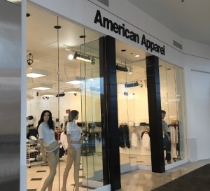 Mall Store Sign - American Apparel