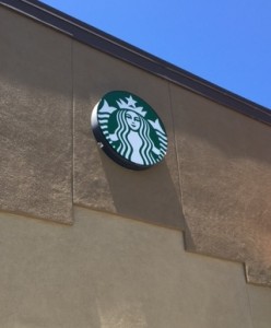 Illuminated Logo - Starbucks
