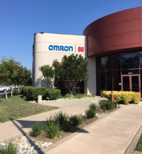 Reverse Pan Building Letter Sign - OMRON/STI