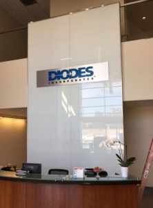 Dimensional Lobby Sign - Diodes