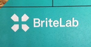 Lobby Logo Sign - BriteLab