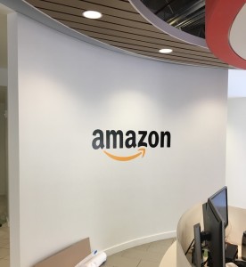 Thin Profile Lobby Sign - Amazon