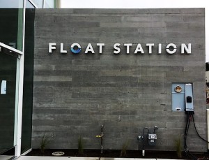 Halo-lit Channel Letters - Float Station