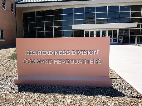 Commercial Monument Signs for Command Headquarter in San Jose, CA