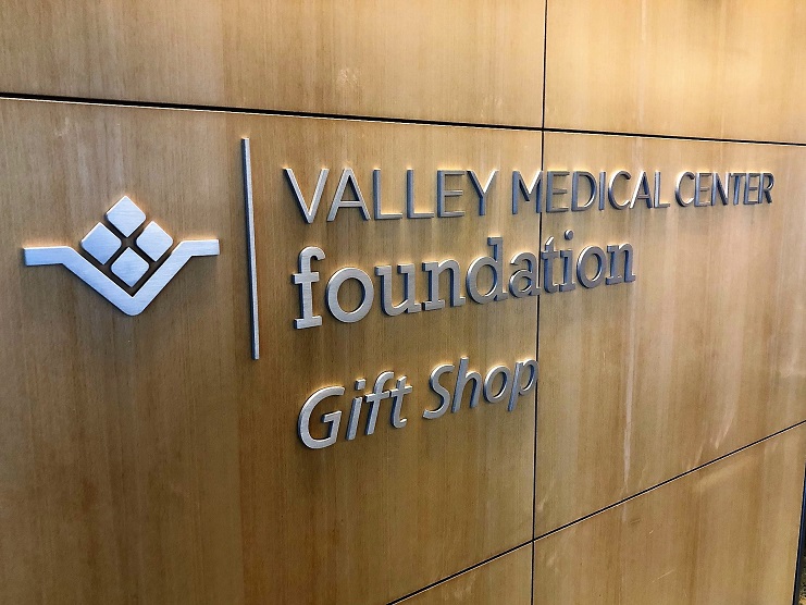 Interior Dimensional Logo and Lettering - Valley Medical