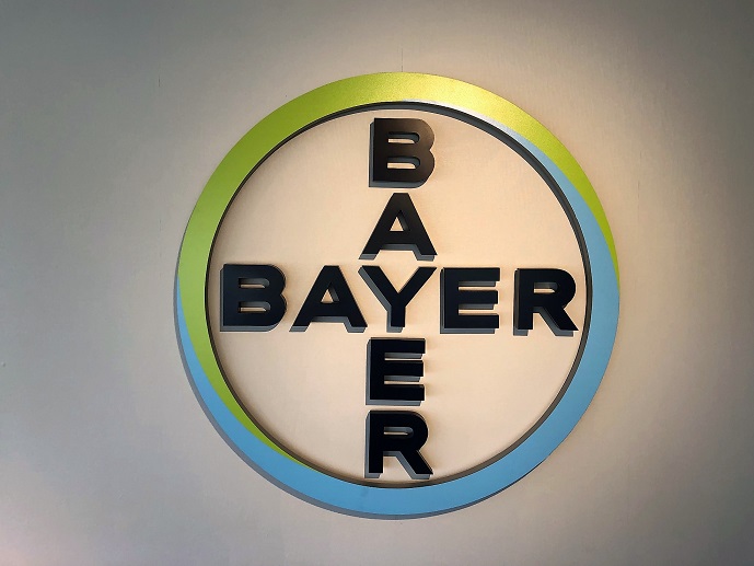 Bayer Lobby Sign Letters Made in San Jose, CA