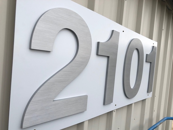Metal Address Signs for Business in San Jose, CA