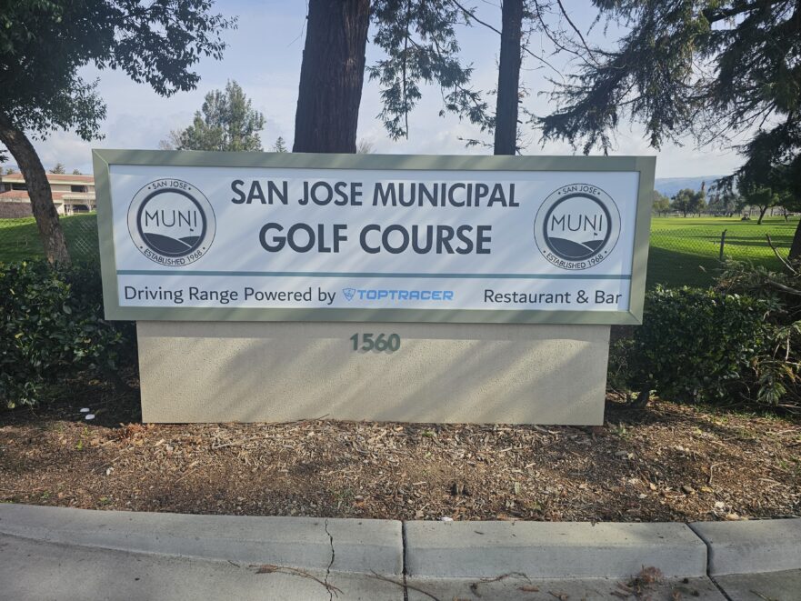 Monument Signs for San Jose Municipal Golf Course