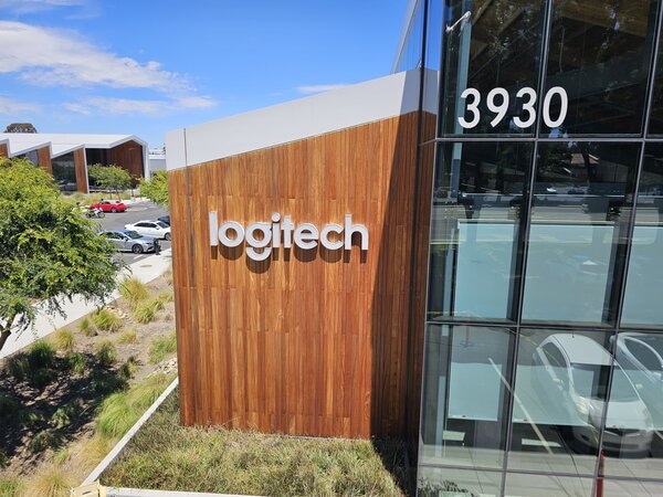 Logitech Business Signs Made by Signs Unlimited in San Jose, CA